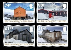 2024/01- BRITISH ANTARCTIC - ANTARCTIC HERITAGE TRUST     4V complet set MNH**T