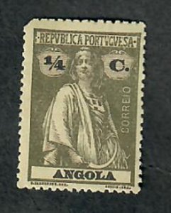 Angola #118 Mint Hinged Single
