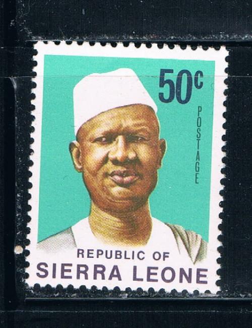 Sierra Leone 432 50c MNH Pres Siaka Stevens (S0193)