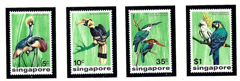 Singapore 236-39 MNH 1975 Birds