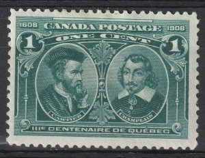 Canada SC# 97 Mint OG HR Thin VF   (733)