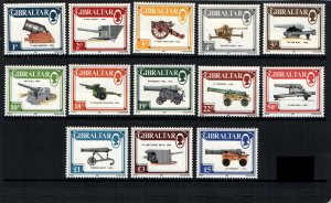 Gibraltar # 508 - 520 MNH