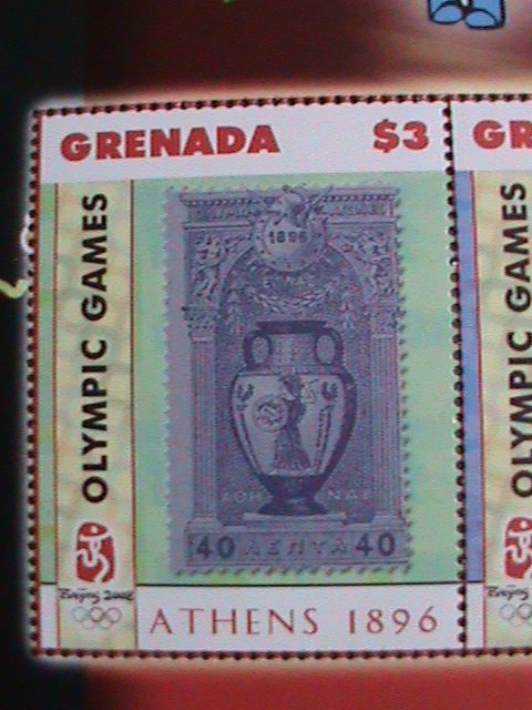 GRENADA STAMP-2008  SUMMER OLYMPIC GAMES BEIJING -MNH MINI SHEET   VERY FINE