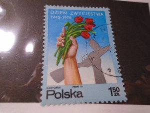 Poland  #  2095  used   Flowers