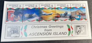 ASCENSION ISLAND # 574a-MINT NEVER/HINGED--SOUVENIR SHEET--1993