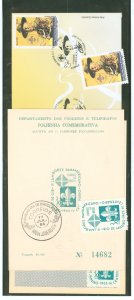 Brazil 1006/3017 Includes Postal card for 1006 with First Day cancel, Scouting