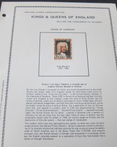 Barbuda kings and Queens of England on page