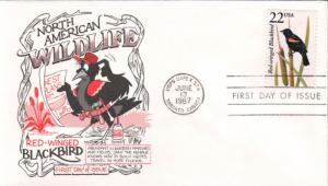 #2303 Red-winged Blackbird Bennett FDC