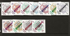 Haiti Sc 496-9,C200-2 + 503-4,C 206-7 NH SET of 1962-63 - Space Capsule & Globe 