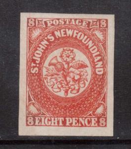 Newfoundland #8 XF/NH Gem **With Certificate**