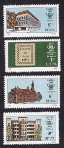 Lithuania   #468-471 MNH  1993   postal system