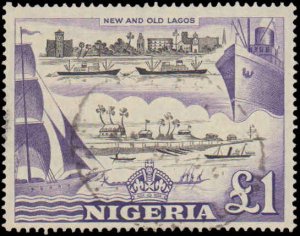 Nigeria #80-91, Complete Set(12), 1953, Used