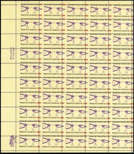 1683, MNH 13¢ Two Way Misperfed Freak Error Sheet of 50 Stamps * Stuart Katz