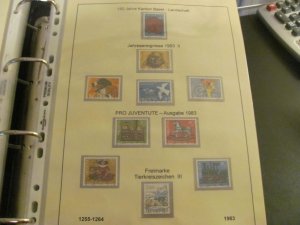 SWITZERLAND 1978-2005 STAMPS & COVERS XF COULD BE AS MUCH AS $2000 CATALGUE(188)