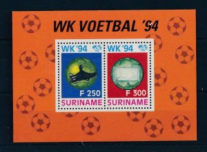 [SU806] Suriname Surinam 1994 World Championship Soccer USA Souvenir Sheet MNH