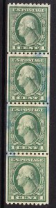 MOstamps - US Scott #486 Used Strip of 4 - Lot # DS-4009