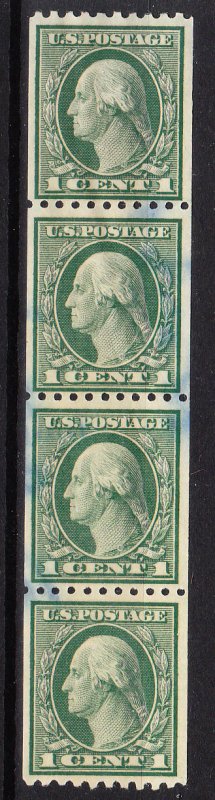 MOstamps - US Scott #486 Used Strip of 4 - Lot # DS-4009