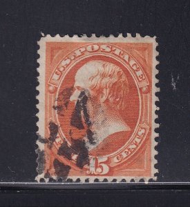 152 VF used neat cancel with nice color cv $ 225 ! see pic ! 