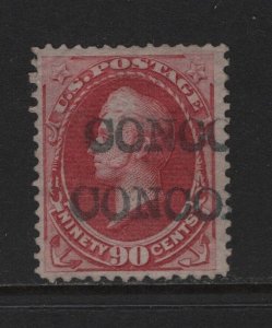 166 VF+ used neat fancy cancel with nice color cv $ 300 ! see pic !