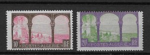 ALGERIA 1926 Top values 10f red and brown - 37861