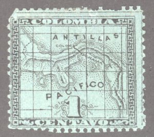Panama, Scott #8, Unused, Hinged