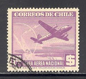 Chile Sc # C118 used (DT)