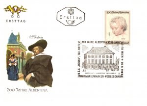 Austria, Worldwide First Day Cover, Art