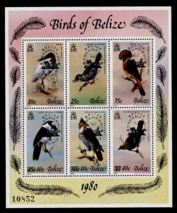 Belize 502 MNH Birds, ESPAMER o/p