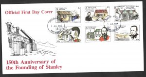 FALKLAND ISLANDS    FOUNDING OF STANLEY   1994