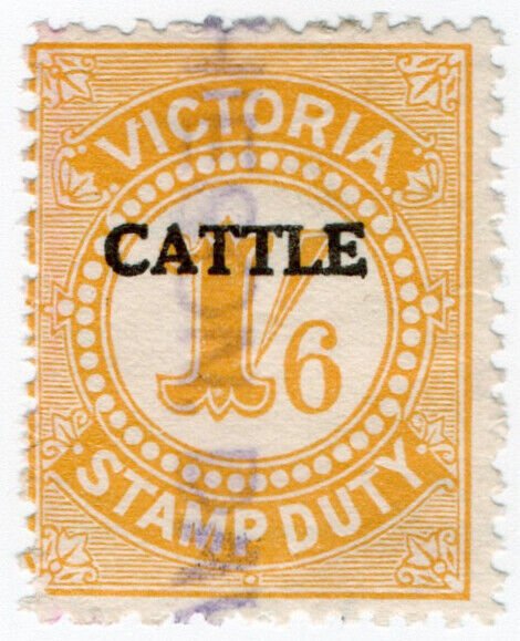 (I.B) Australia - Victoria Revenue : Cattle Duty 1/6d
