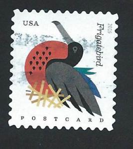 SC# 4994 - 35c - Coastal Birds, Frigatebird, Used, Off Paper