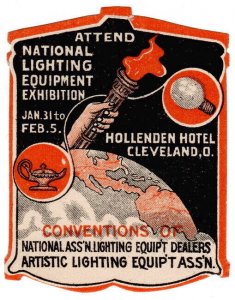 (I.B) US Cinderella : National Lighting Equipment Exhibition (Cleveland)