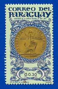 Paraguay 1965 - MNH - Scott #860 *