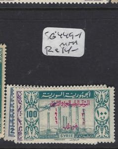 SYRIA   (P2208B)   A/M  SG  447-9   MNH