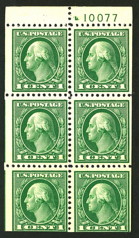 U.S. #498e MINT OG Stamps NH, Selvage tiny HR 