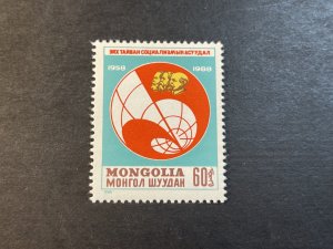 MONGOLIA # 1729--MINT NEVER/HINGED---SINGLE---1988