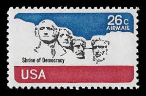 PCBstamps   US C 88 26c Mt. Rushmore, MNH,  (5)