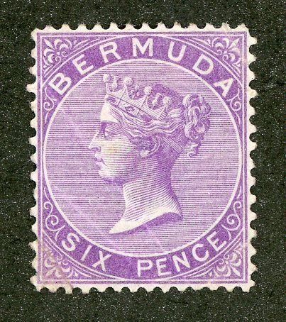 4463 BCX  1874 Bermuda Sc.# 5 mvlh*XF cv $30 ( Offers welcome )