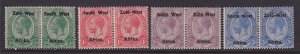 South West Africa, Scott 1-4 (SG 1-4), MHR