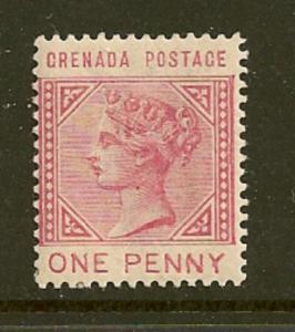 Grenada 21 Hinged, inverted watermark