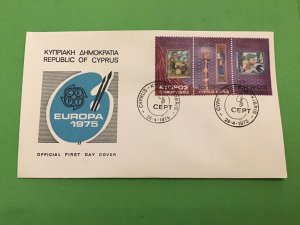 Cyprus 1975 Europa   First Day Cover Stamps Cover R42559