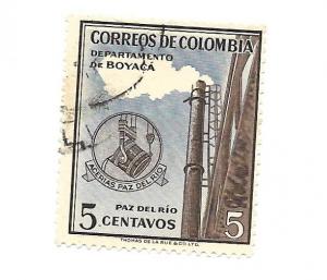 Colombia 1956 - Scott #647 *