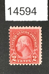 MOMEN: US STAMPS # 583 MINT OG NH LOT #14594