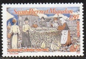 St. Pierre & Miquelon Sc #601 MNH