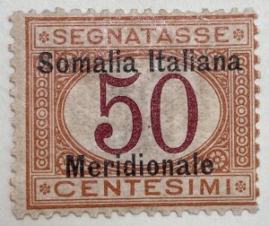 AlexStamps SOMALIA #J6 FVF Mint