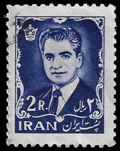 Iran #1214 Used; 2r Shah Pahlavi (1962)