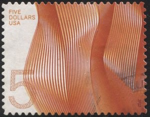 US  Sc 4719  $5  Wave  Used  VF