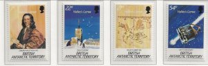 BRITISH ANTARCTIC TERRITORY (BAT) Sc 129-32 NH SET OF 1986-HALLEY'S COMET-(AO23)