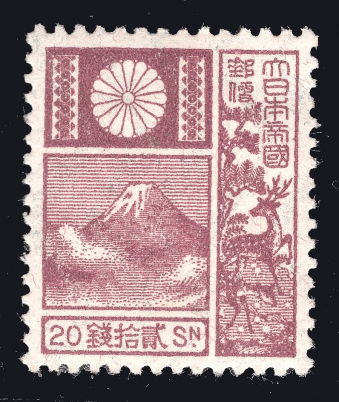 MOMEN: JAPAN SC #176a OLD DIE 19*22.5 MINT OG NH LOT #67074*