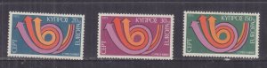 CYPRUS, 1971 EUROPA set of 3, lhm.